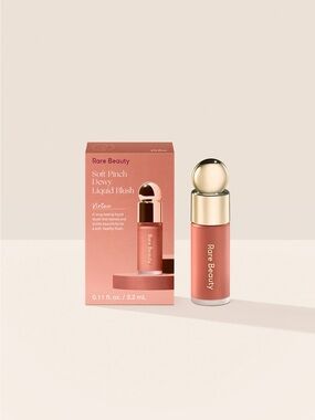 NEW Rare Beauty Soft Pinch Dewy Liquid Blush, Virtue (Peachy Pink)